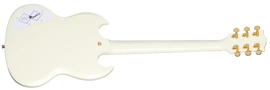 Epiphone 1963 Les Paul SG Custom Classic White, Maestro Vibrola, m/case 