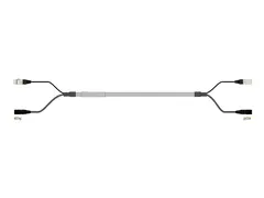 Klotz Hybrid analog/Cat7 XLR F/M - etherCON, 0,6m
