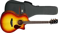 Kepma Guitars Solid Top F0 Cherry Burst Grand Auditorium Ak.gitar