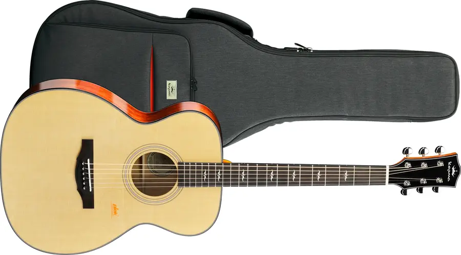 Kepma Guitars Solid Top F1 Natural OM Ak.gitar 