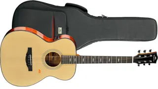 Kepma Guitars Solid Top F1E Natural OM Ak.gitar m/pickup
