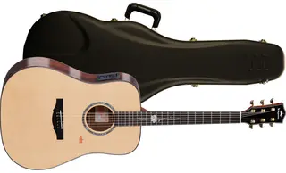 Kepma Guitars Solid Top G1E Natural Dreadnought Ak.gitar m/pickup