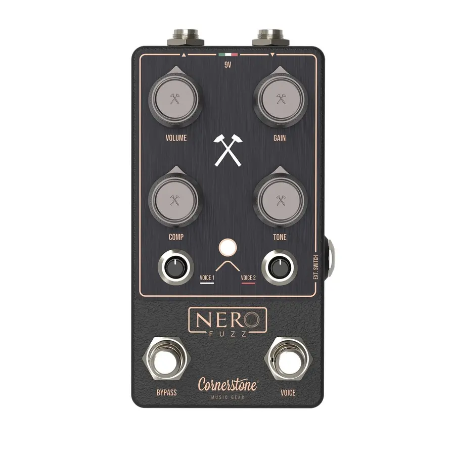 Cornerstone Nero fuzz pedal 