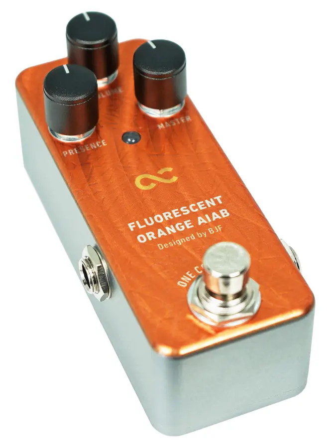 One Control Fluorescent Orange AIAB Distortion / Amp-In-A-Box 