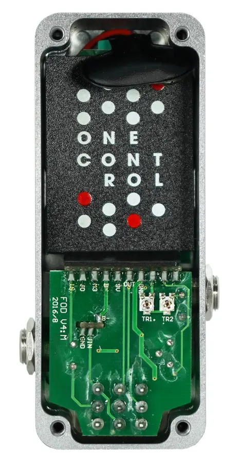 One Control Fluorescent Orange AIAB Distortion / Amp-In-A-Box 