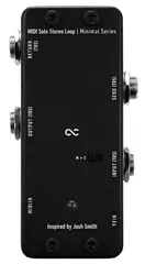 One Control Minimal MIDI SS Loop True Bypass Looper