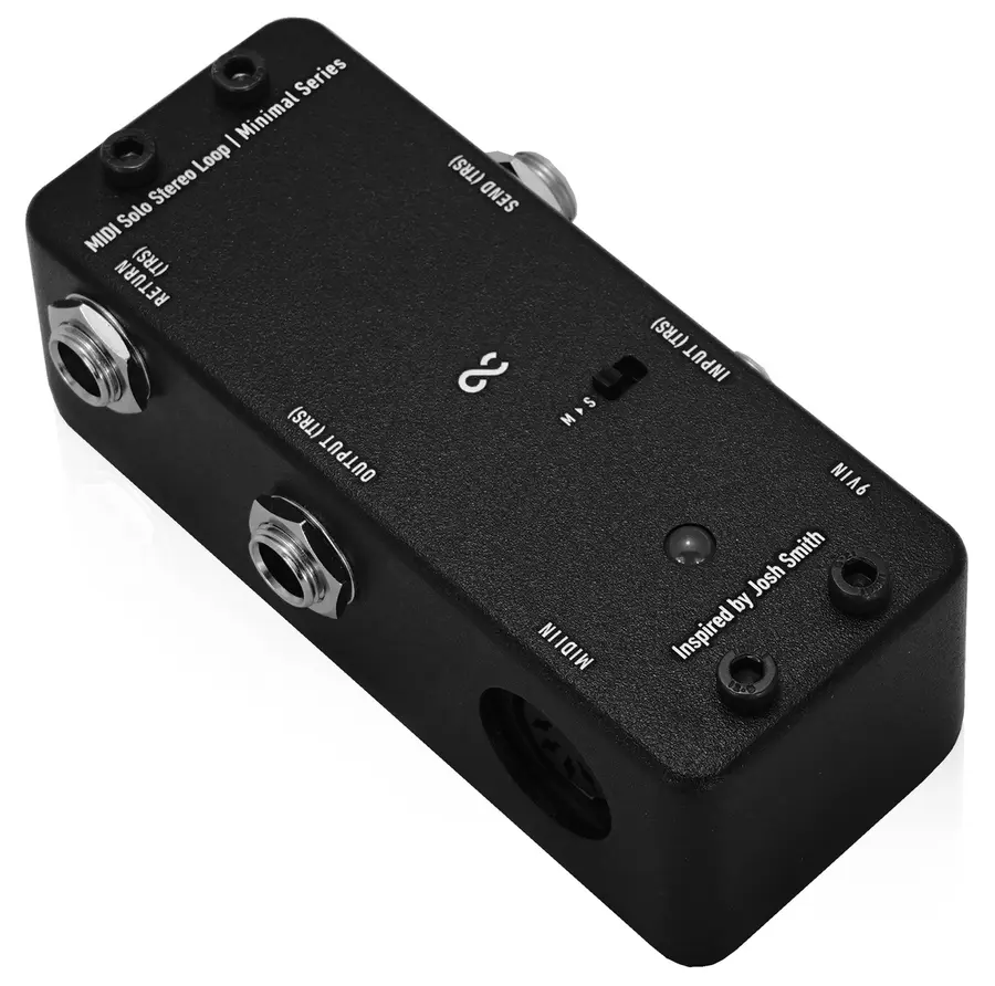 One Control Minimal MIDI SS Loop True Bypass Looper 