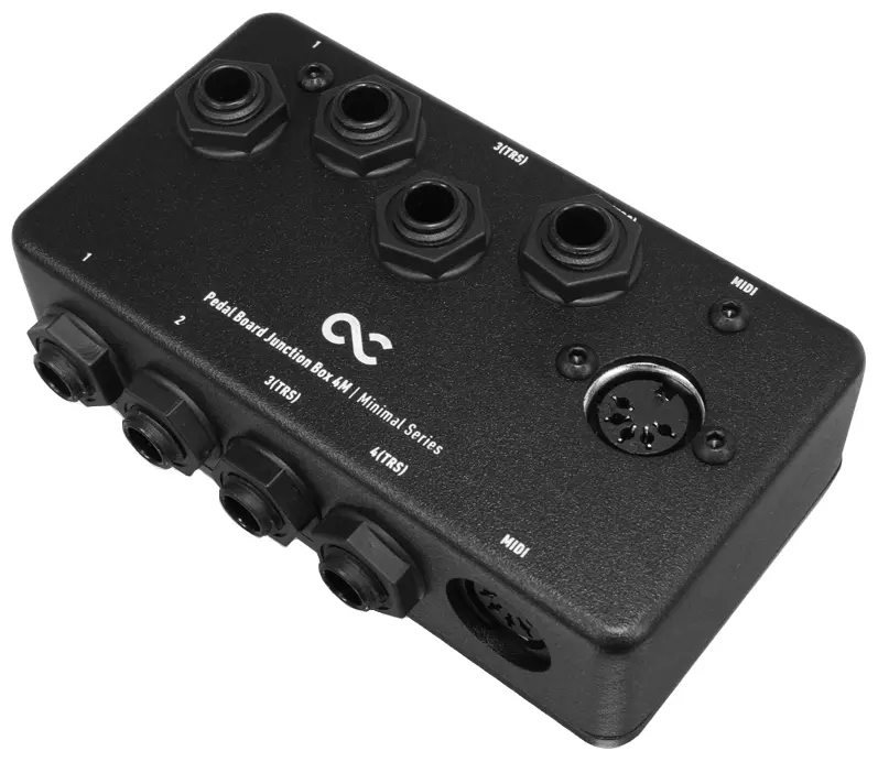 One Control Minimal Pedal Board Junction Box 4M - Pedalboard Patchbay 