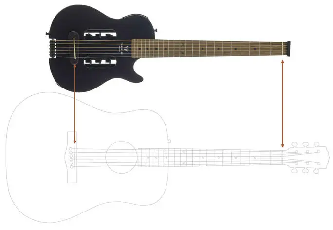 Traveler Guitar Escape Mark III Steel Black Satin 