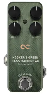 One Control Hookers Green Bass Machine 4K, Bass Overdrive / Distortion