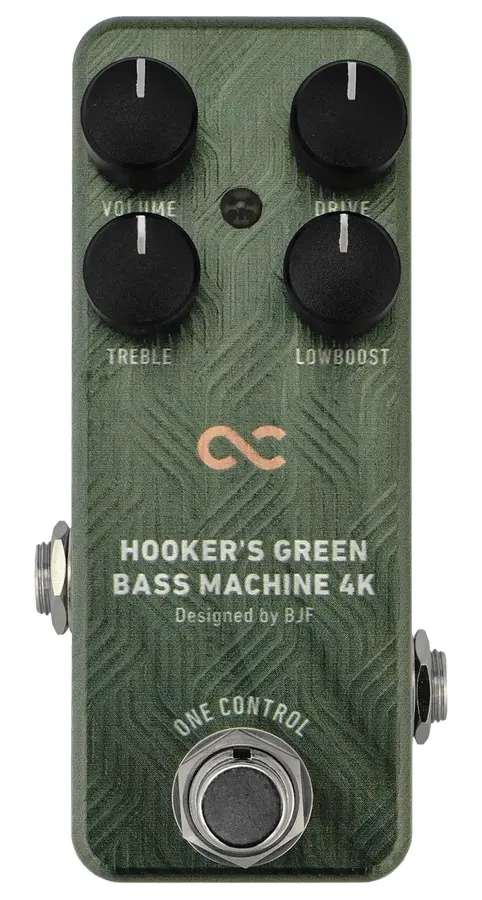 One Control Hookers Green Bass Machine 4K, Bass Overdrive / Distortion 
