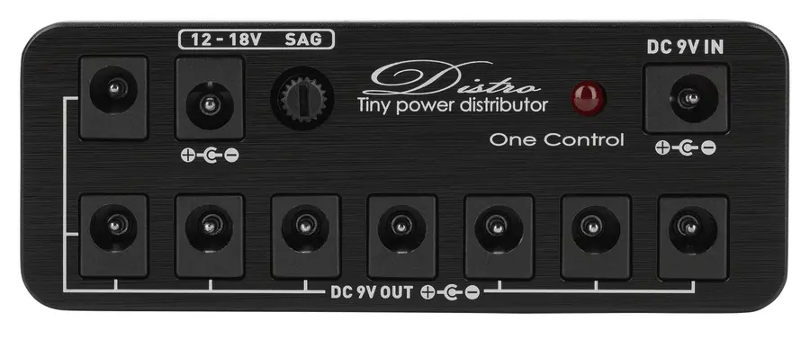 One Control Micro Distro All-In-One-Pack, Black 