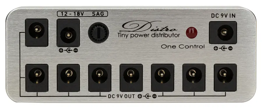One Control Micro Distro All-In-One-Pack, Shiny Silver 