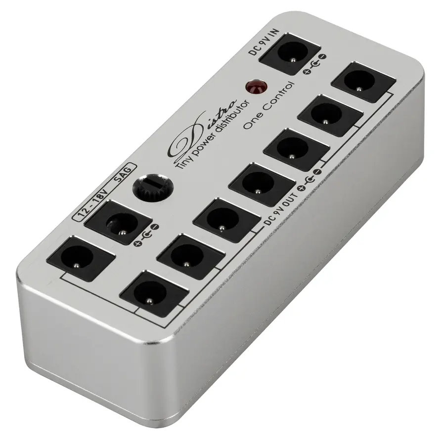 One Control Micro Distro All-In-One-Pack, Shiny Silver 