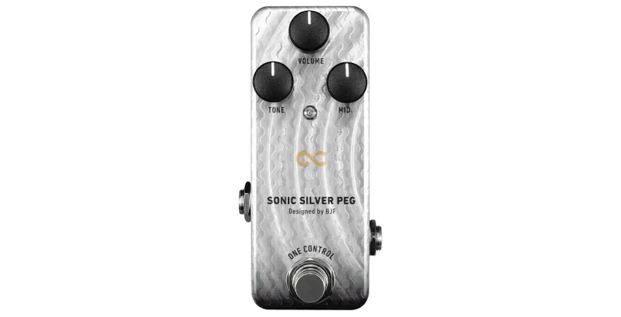 One Control Sonic Silver Peg Bass Preamp / Amp-In-A-Box 