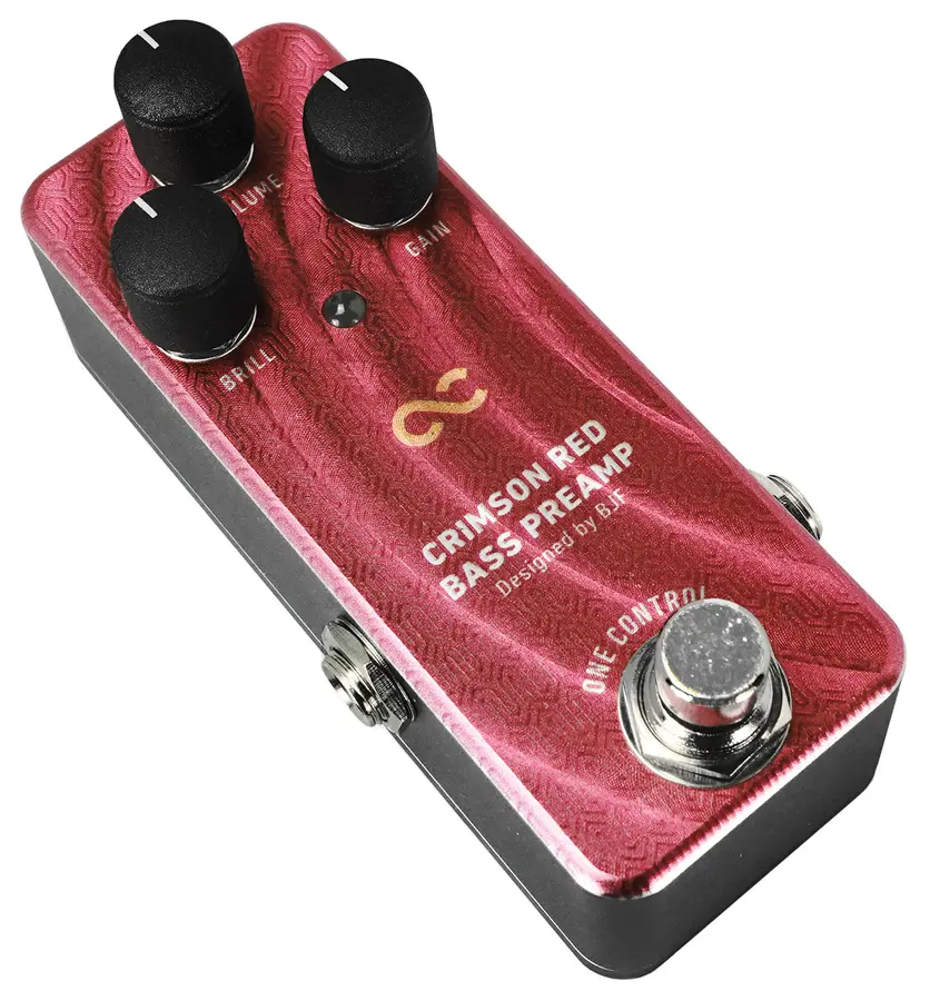 One Control Crimson Red Bass Preamp 