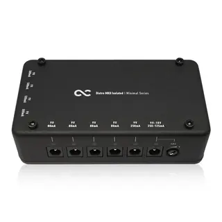 One Control Minimal Distro MKII Isolated Power Distributor, Black