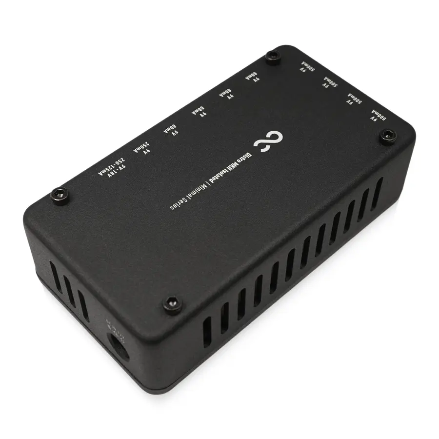 One Control Minimal Distro MKII Isolated Power Distributor, Black 