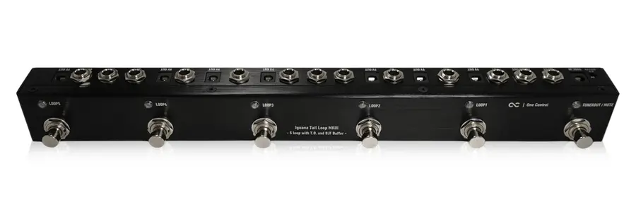 One Control Iguana Tail Loop MKIII 5-Channel Loop Switcher with BJF Buffer 