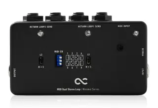 One Control Minimal MIDI DS Loop True Bypass Looper