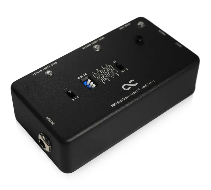 One Control Minimal MIDI DS Loop True Bypass Looper 