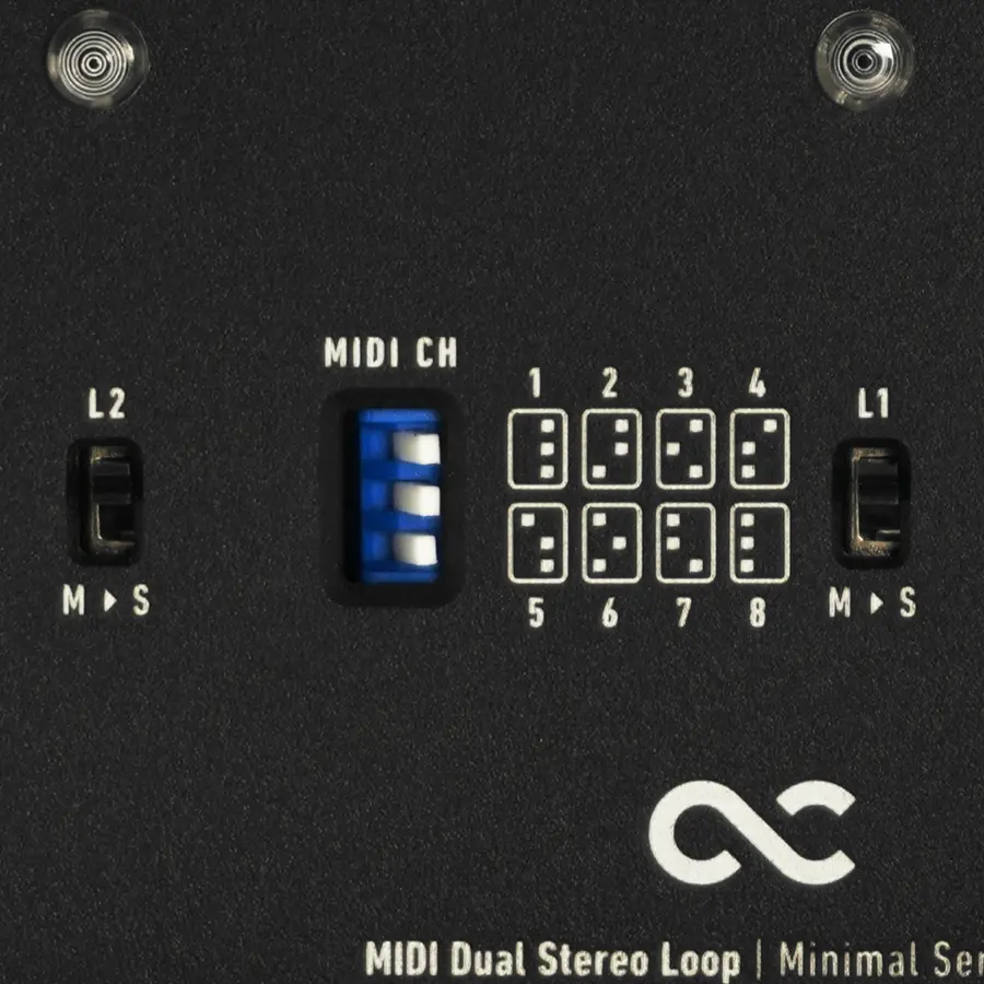 One Control Minimal MIDI DS Loop True Bypass Looper 