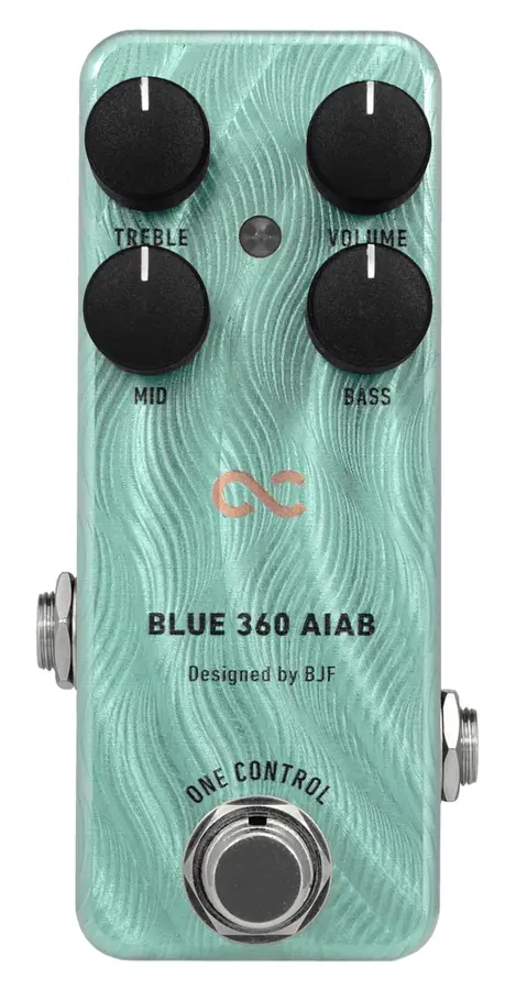 One Control Blue 360 AIAB Bass Preamp / Amp-In-A-Box 