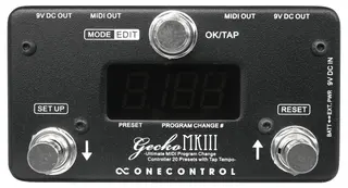 One Control Gecko MKIII Programmable MIDI Controller / Tap Tempo