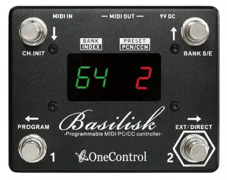 One Control Basilisk Programmerbar MIDI-kontroller
