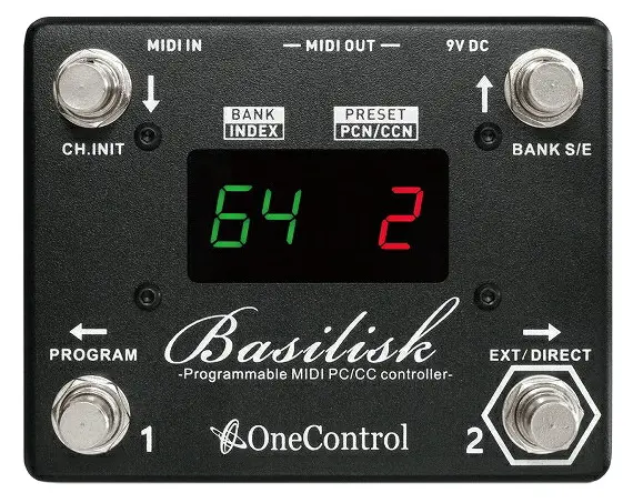 One Control Basilisk Programmerbar MIDI-kontroller 