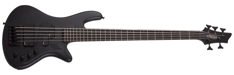 Schecter Stiletto Stealth-5 Pro Satin Black 