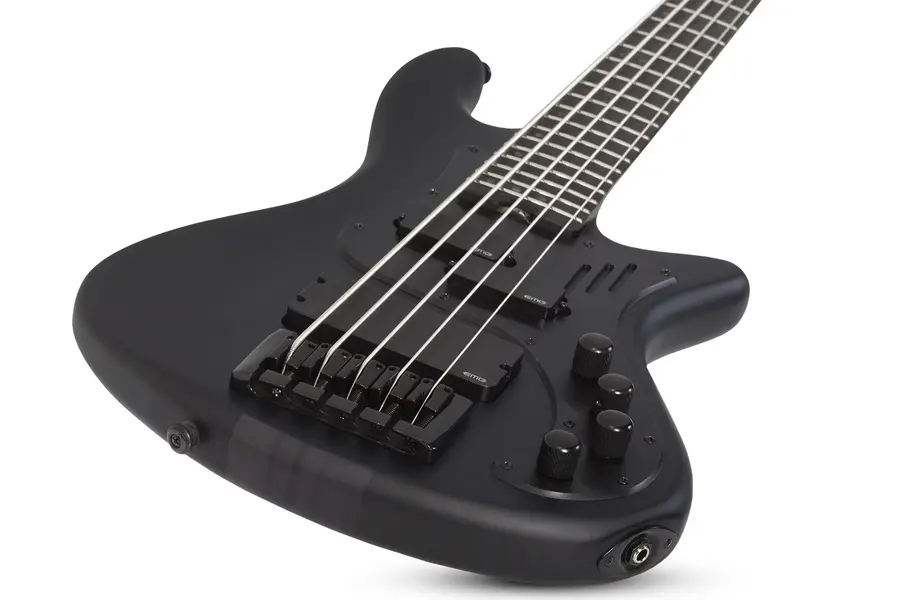Schecter Stiletto Stealth-5 Pro Satin Black 