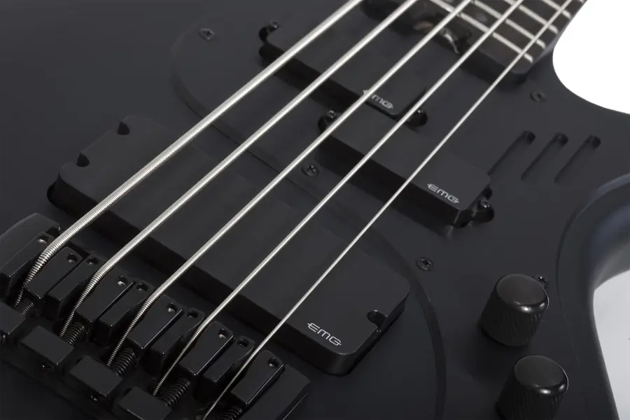 Schecter Stiletto Stealth-5 Pro Satin Black 