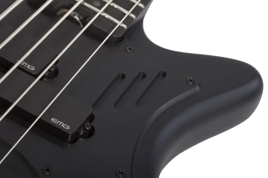 Schecter Stiletto Stealth-5 Pro Satin Black 