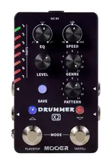 Mooer Drummer X2 Stereo Drum Machine Pedal