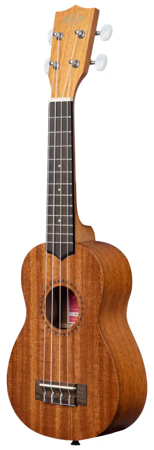 Kala KA-15S Satin Mahogany Soprano Ukulele med bag (UB-S) 