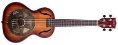 Kala KA-RES-BRS Resonator Brass Tenor Ukulele, med bag (UB-T)