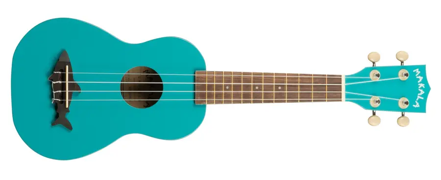 Kala Makala Shark MK-SS-BLU Blue, Soprano Ukulele, med bag 