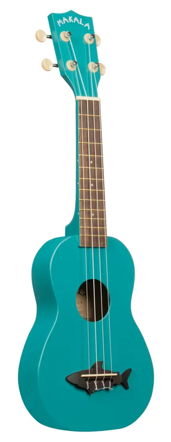 Kala Makala Shark MK-SS-BLU Blue, Soprano Ukulele, med bag 