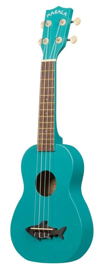Kala Makala Shark MK-SS-BLU Blue, Soprano Ukulele, med bag 