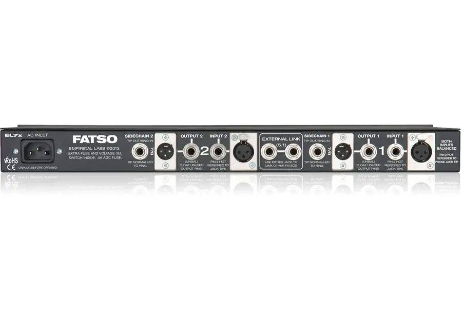 Empirical Fatso Model EL7X Full Analog Tape Simulator And Optimizer 