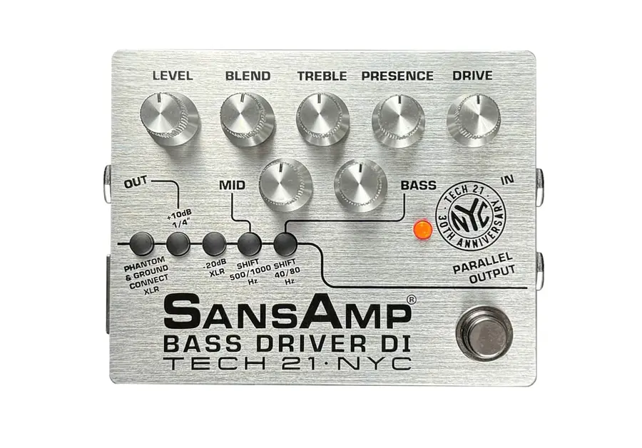 Tech21 SansAmp Bass Driver DI 30th Anniversary Ltd. 