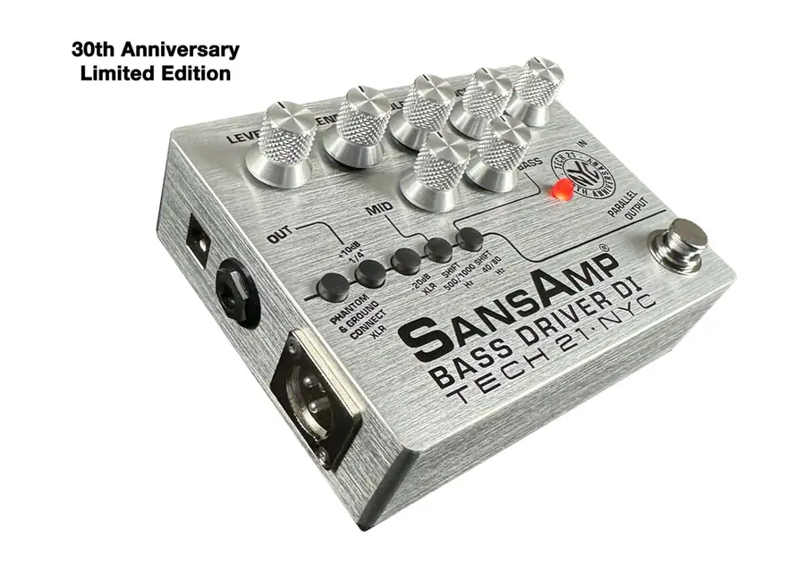 Tech21 SansAmp Bass Driver DI 30th Anniversary Ltd. 