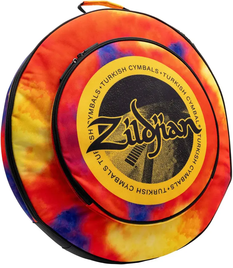 Zildjian Student Cymbal Bag 20", orange 15" hi-hat lomme, stropper, solid nylon 