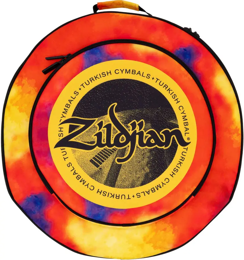 Zildjian Student Cymbal Bag 20", orange 15" hi-hat lomme, stropper, solid nylon 