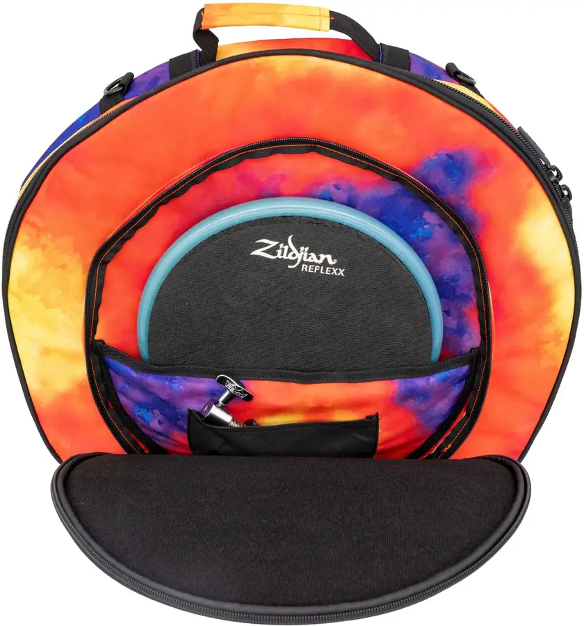 Zildjian Student Cymbal Bag 20", orange 15" hi-hat lomme, stropper, solid nylon 