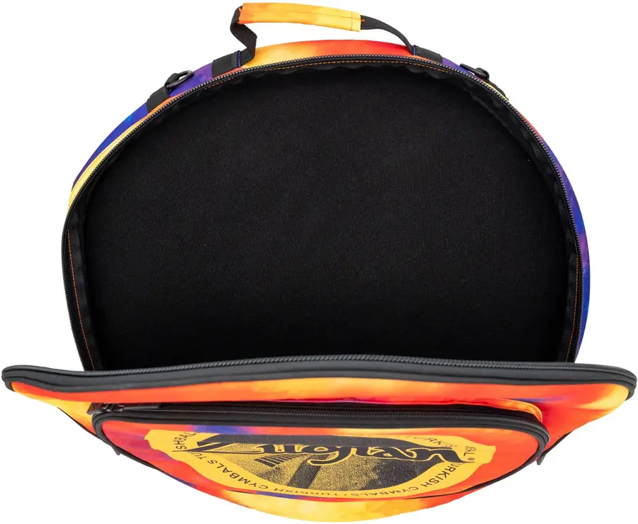 Zildjian Student Cymbal Bag 20", orange 15" hi-hat lomme, stropper, solid nylon 
