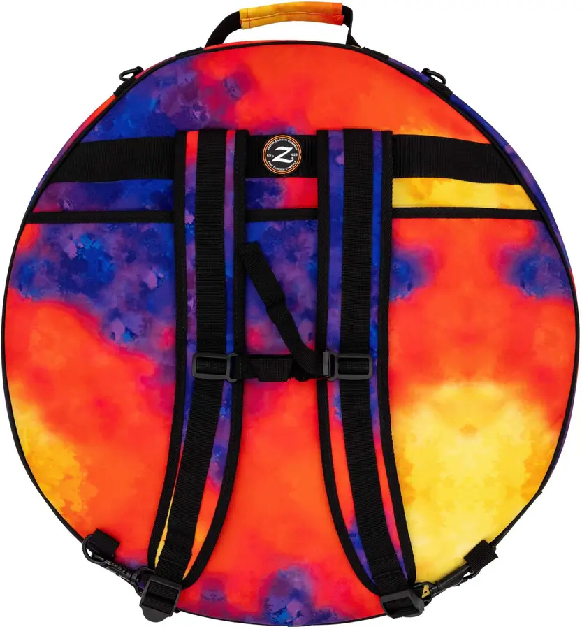 Zildjian Student Cymbal Bag 20", orange 15" hi-hat lomme, stropper, solid nylon 