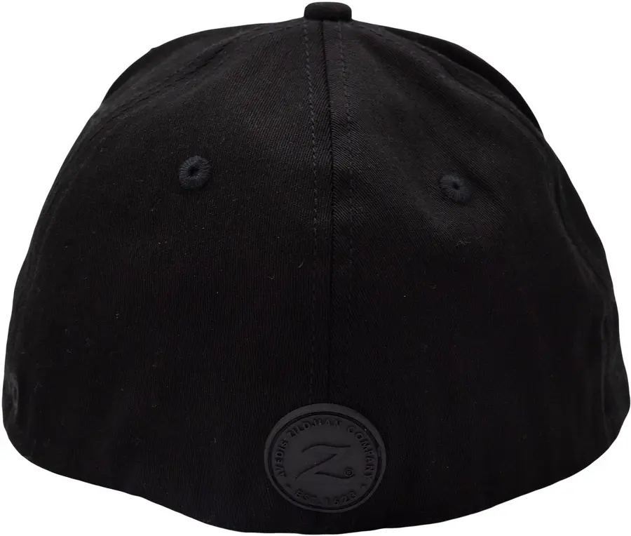 Zildjian Blackout Stretch Fit Hat L/XL Sort caps i stretch, broderte logoer 