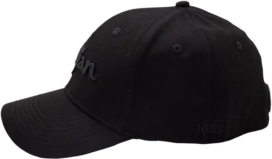 Zildjian Blackout Stretch Fit Hat L/XL Sort caps i stretch, broderte logoer 